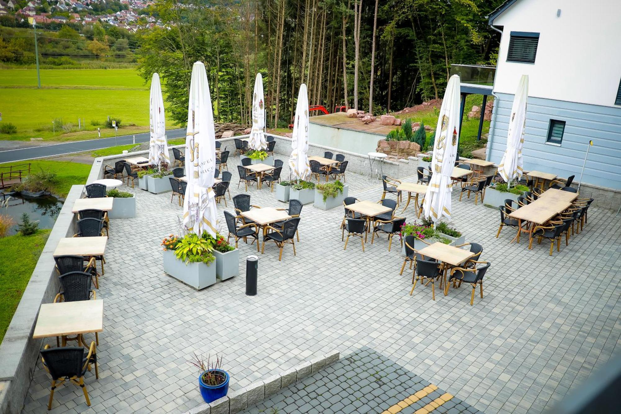 Gemunden am Main Main Spessart Terrasse Hotel & Restaurant מראה חיצוני תמונה